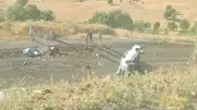 Elazığ'da kamyonet şarampole yuvarlandı: 4 yaralı