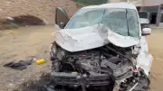 Şemdinli'de trafik kazası: 3 yaralı, 1 kişinin durumu ciddi