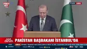 Erdoğan ve Pakistan Başbakanı Şerif ortak basın toplantısında konuştu