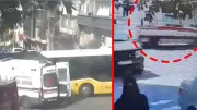Fatih'te İETT Otobüsü Ambulansa Çarptı: 5 Yaralı