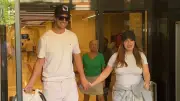 Feyyaz Şerifoğlu ve Merve Dinçkol Şerifoğlu kızları Defne Yaz'a kavuştu