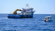 Finike'de Deniz Ekosistemi İçin 50 Yapay Resif Denize Bırakıldı