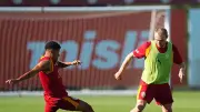 Galatasaray'da Osimhen Takımla Çalıştı, Yeni Sezon Hazırlıkları Sürüyor