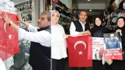 Göksu'dan esnafa 'ay yıldızlı' 15 Temmuz daveti: Türk bayrağı dağıtıldı