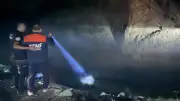 Habur-2 Çayı'nda kayıp genci arama çalışmaları ikinci gününde sürüyor