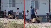 Hatay'da 3 çocuğun gözü önünde eşine bıçaklı saldırı: Dehşet anları kamerada
