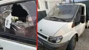 Hatay'da rakip esnafların camlarını kıran karpuzcu gözaltına alındı