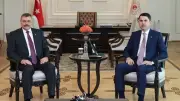 İçişleri Bakanı Çiftçi'den Çevre Bakanı Kurum'a Ziyaret
