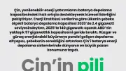 Çin'den Enerji Depolama Rekoru: Kapasite 140 GW'ı Aştı