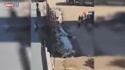 Kahramanmaraş'ta Yolda Çökme: Beton Mikseri Devrildi, Sürücü Yaralandı