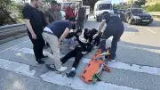 Karabük’te Motosiklet Devrildi: Sürücü Yaralandı