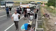 Karabük'te TIR'a arkadan çarpan otomobilde 1 ölü, 4'ü çocuk 7 yaralı