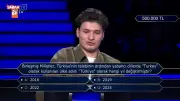 Kim Milyoner Olmak İster'de 500 Bin TL'lik Soruya Şaşırtan Cevap