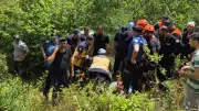 Konya'da 3 gündür kayıp aranan Leyla Samur ormanlık alanda sağ bulundu