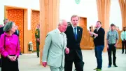 Kral Charles Cambridge Merkez Camii'ni Ziyaret Etti