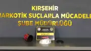 Kırşehir'de polis durdurdu: Üzerinden 189 gram uyuşturucu çıktı