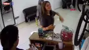 Kızılırmak'ta boğulan Zerda'nın güzellik merkezindeki son görüntüleri ortaya çıktı