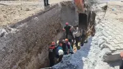 Malatya Yeşilyurt'ta altyapı çalışmasında göçük: 2 can kaybı