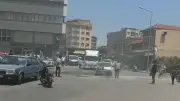 Manisa Salihli'de Seyir Halindeki Otomobil Alev Alev Yandı