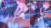 Marmaris'te İngiliz çiftin restoran kavgası kamerada