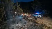 Marmaris'te orman yangınına neden olan şüpheli yakalandı