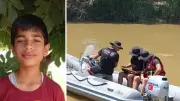 Menderes Nehri'nde kaybolan 11 yaşındaki Şahin Özdağ'ın cansız bedeni bulundu