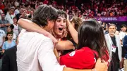 Ömer Kutluay U17 Milli Takımı'nı yarı finale taşıdı, İbrahim Kutluay'ın sevinci olay oldu