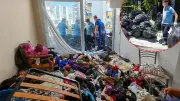 Mersin'de Çöp Evi Şoku: 5 Kamyon Atık Çıktı, Ev Tahliye Edildi