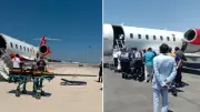 Mısır'da Kaza Geçiren 3 Türk Vatandaşı Hava Ambulansıyla İstanbul'a Getirildi