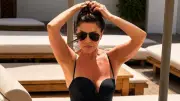 Nebahat Çehre Bodrum'da Siyah Mayosuyla Poz Verdi