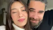 Neslihan Atagül tatilde oğlunun yüzünü yine göstermedi