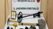 Nevşehir'de kaçak kazı operasyonu: 6 şüpheli suçüstü yakalandı