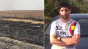 Nusaybin sınır hattında yangın: İtfaiye eri Ömer Kaplan hayatını kaybetti