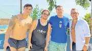 Okan Buruk Tatil İçin Bodrum'a Gitti, Abdülkerim ve Yunus da Eşlik Etti