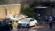 Ortaca Devlet Hastanesi'nde kazan dairesinde yangın paniği