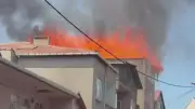 Pendik'te Çatı Yangını: İzolasyon Çalışması Alev Aldı, 1 Yaralı