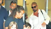 Ricky Martin İstanbul Havalimanı'nda Çocuklarıyla Görüntülendi