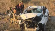 Şırnak'ta Otomobil Tarlaya Uçtu: 1 Ölü, 2 Yaralı