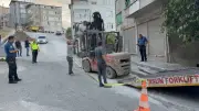 Samsun'da Forklift Devrildi: 1'i Ağır 2 Yaralı