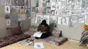 Sessiz Dünyasında Gazze’yi Çizen İşitme Engelli Ressam Ravan Şahin