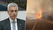Seydikemer'de yangın: Devlet Hastanesi'ndeki hastalar nakledildi