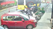 İstanbul Mecidiyeköy'de İETT otobüsü yayayı sıkıştırdı, yaralı