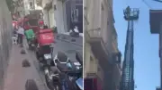 İstiklal Caddesi'ndeki AVM'de yangın: Vatandaşlar tahliye edildi