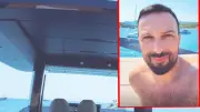 Tarkan mavi turda enerji depoluyor: Tekne tatilinden kareler