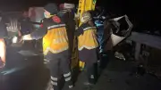 Tekirdağ-Muratlı karayolunda TIR dorsesi faciası: 3 ölü