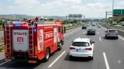 İtfaiye aracına yol vermeyen sürücüye 46 bin TL ceza