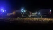 Tokat'ta feci kaza: İki otomobil çarpıştı, 1'i ağır 9 yaralı