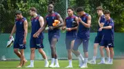 Trabzonspor yeni sezon hazırlıklarına kor antrenmanıyla devam etti