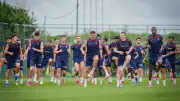 Trabzonspor'un yeni sezon hazırlıkları Mehmet Ali Yılmaz Tesisleri'nde sürüyor
