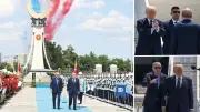 Trump'a 'A+ Tipi' Protokolle Samimi Karşılama: Atlı Birlikler ve Mehter Eşlik Etti